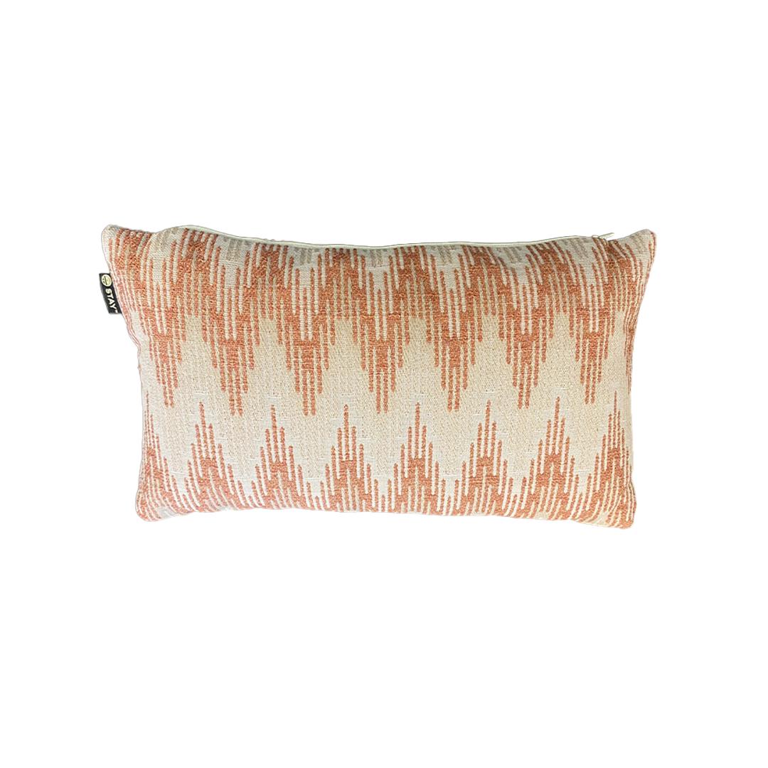 Decorative cushion 30 x 50 cm Zigzag Rust