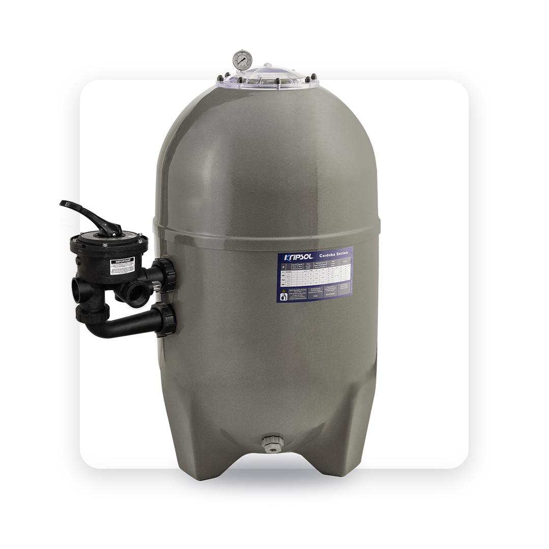 Kripsol Cordoba semi hi-bed filter - 25m³/u