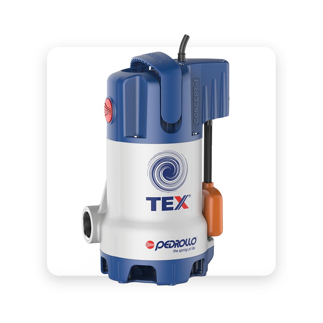 Pompe submersible Tex (flotteur inclus)