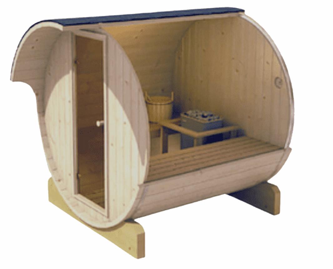 Sauna en tonneau