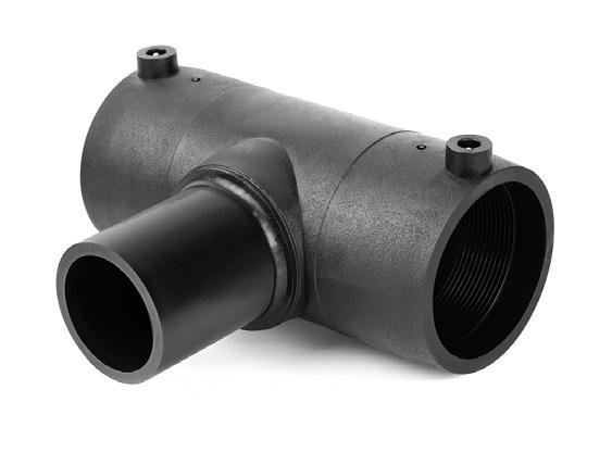PE100 Electrofusion Conical Reducer SDR 11 PN 16 Ø 50x25