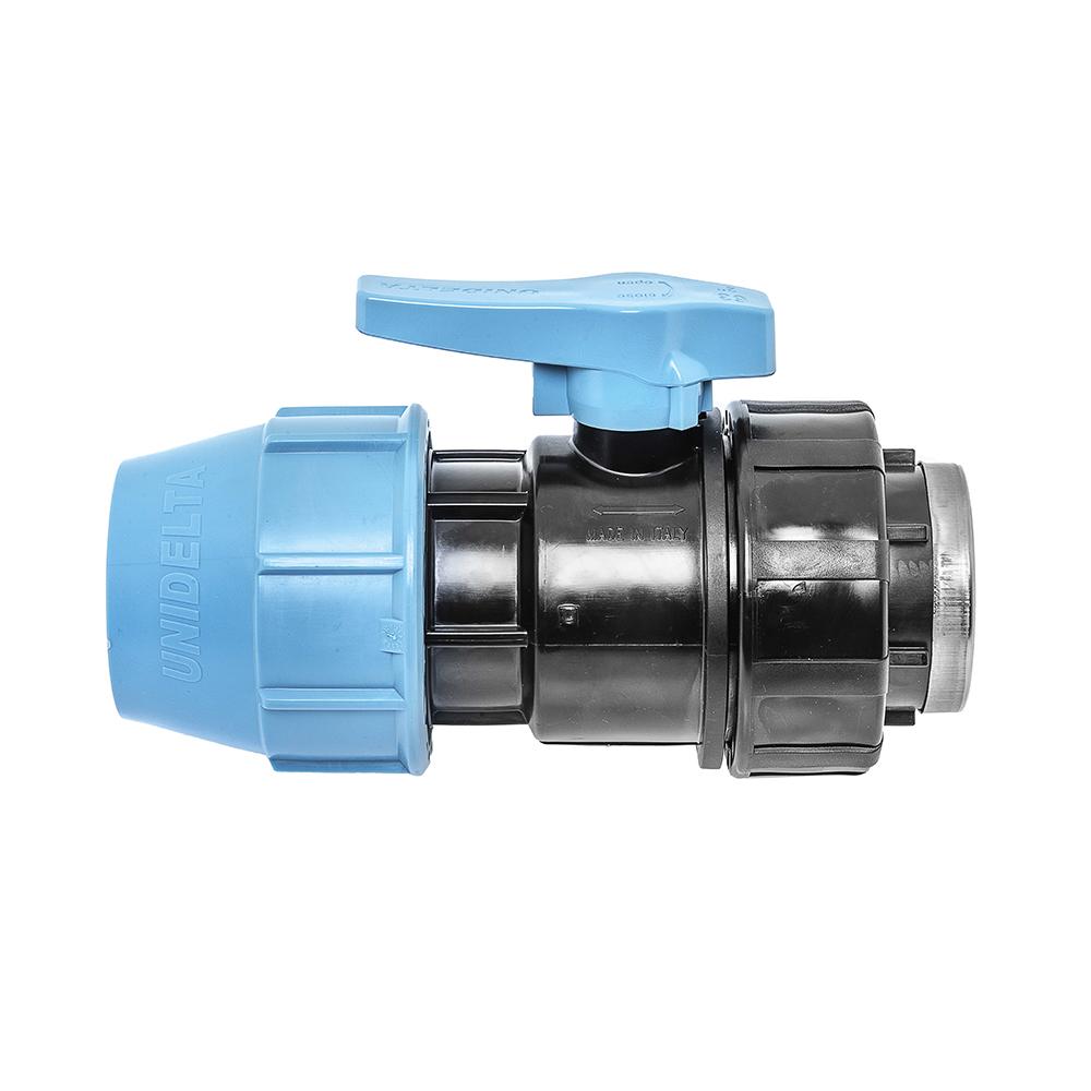 Quick coupling transition Ball Valve PE x female thread Ø 50x1 1/2