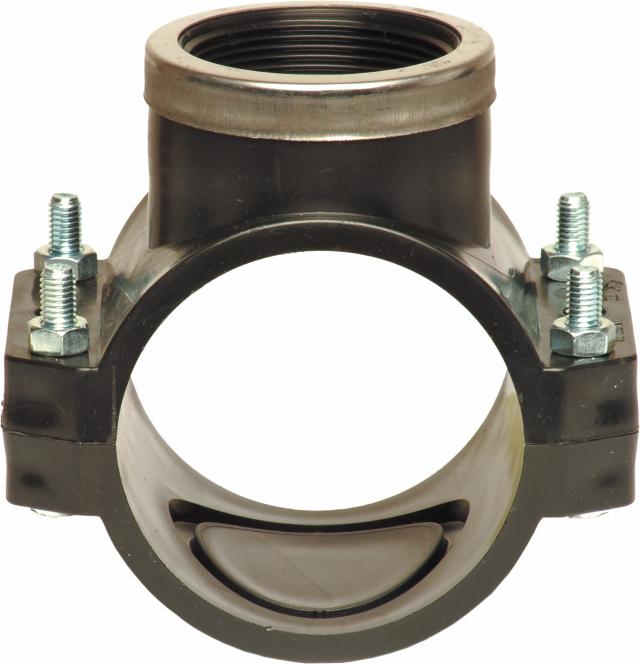 Reinforced clamp saddle PN 10