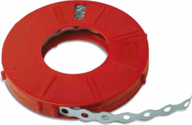 Perforated banding 17x0,8/roll of 10 M