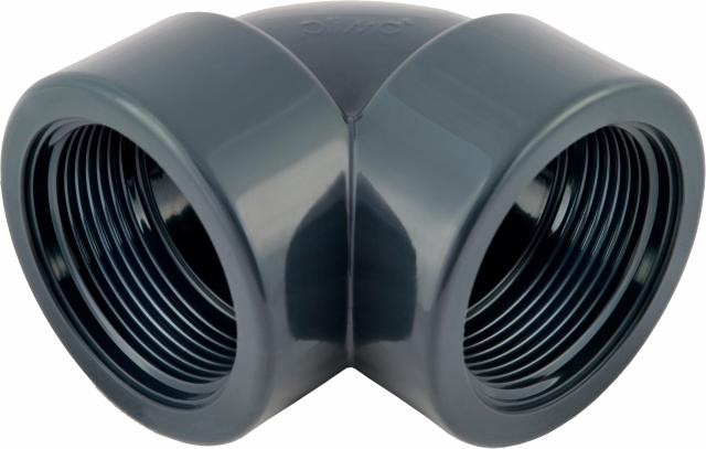 90° elbow F PN 10