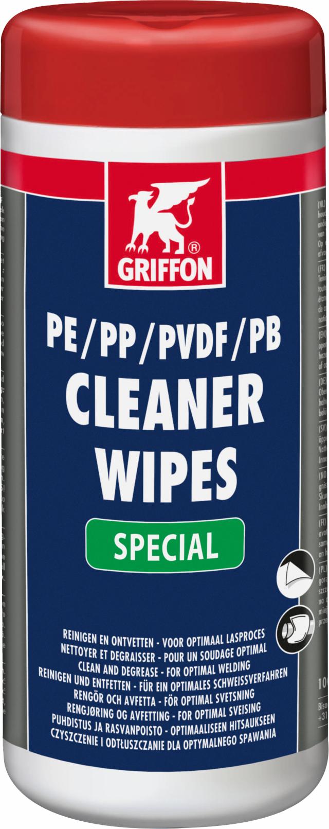 PE Cleaner Wipes - Griffon