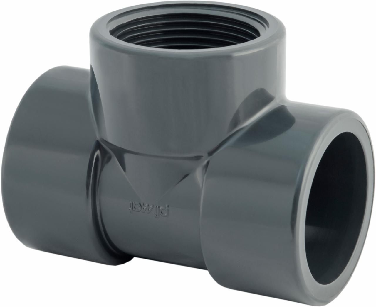 Transition 90° T-piece PN 10