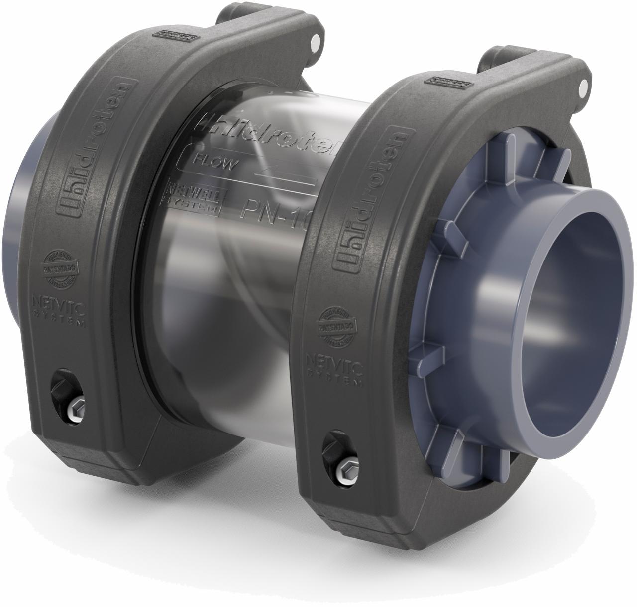 Netvitc Swing Check Valve With Transparent Body