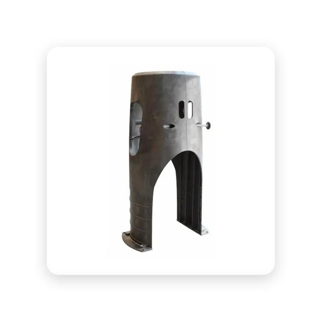 Support pompe pour multi-cyclone 