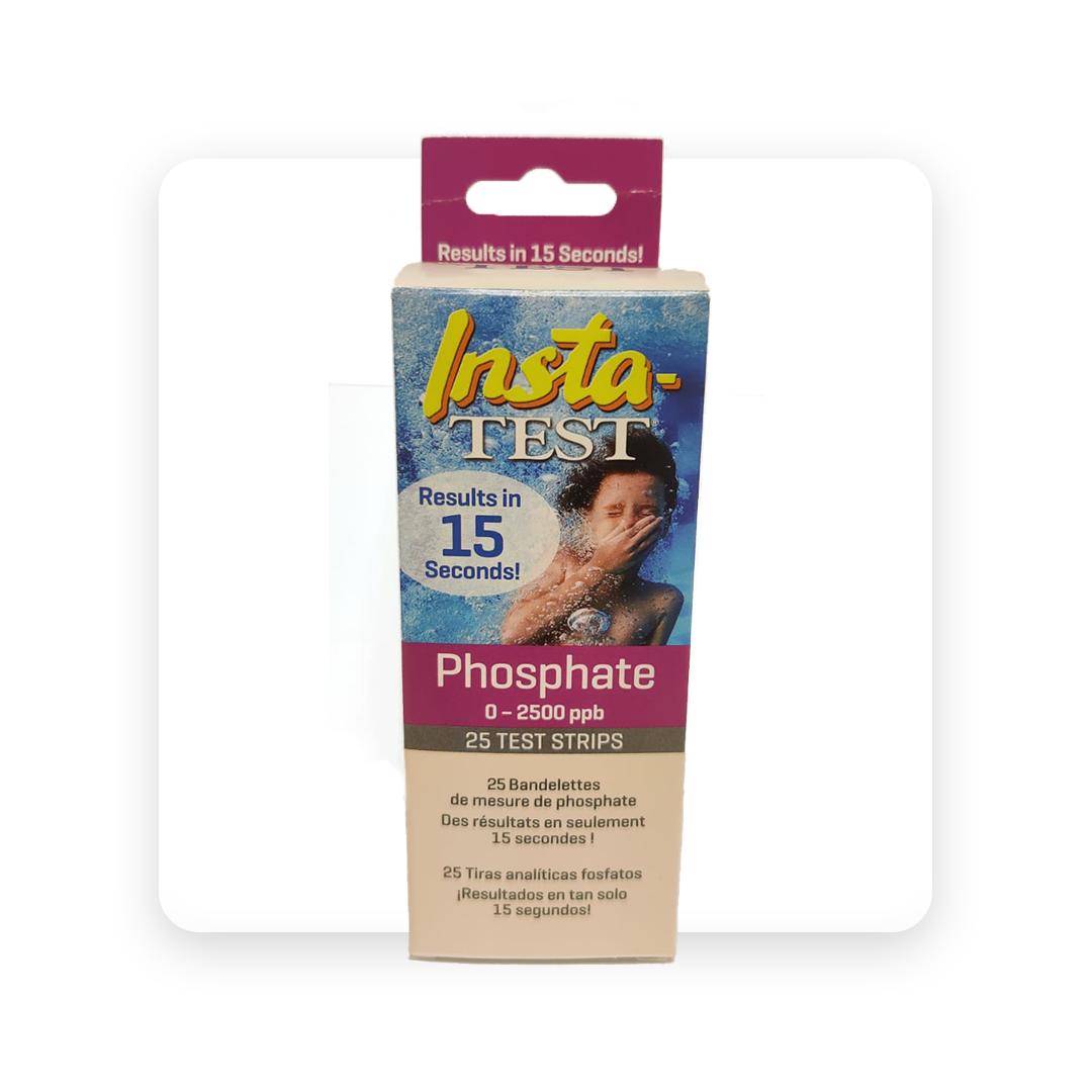 Bandelettes de test pour phosphate (25 pièces)
