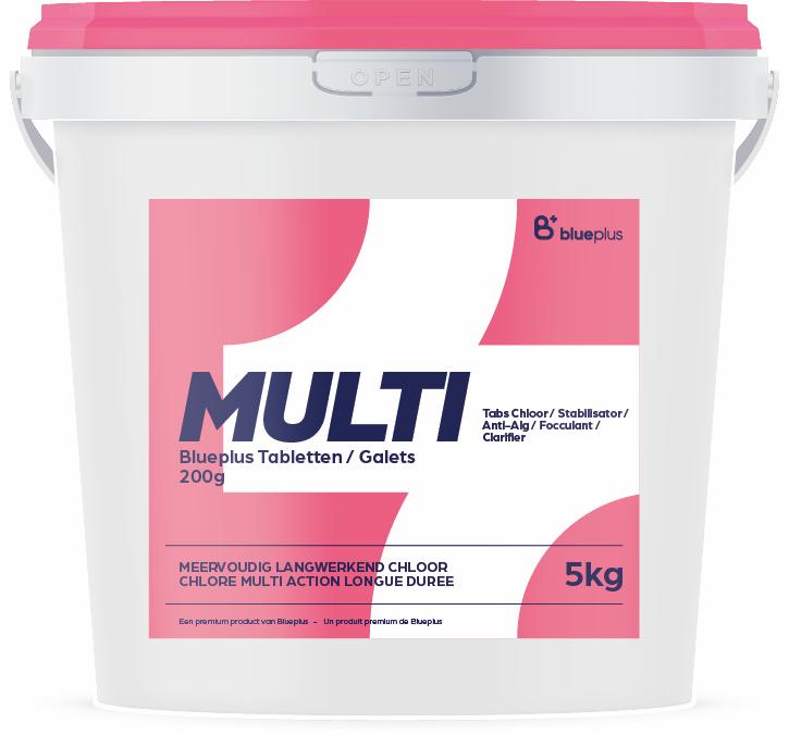 blueplus Multi 5kg (200g tabletten)