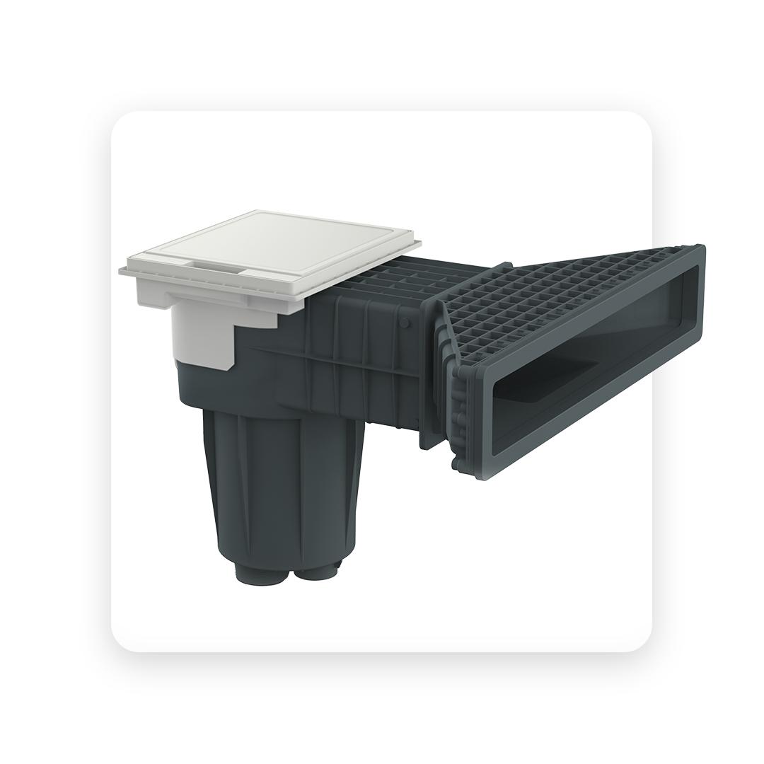 Hayward Skimmer X-Pro 600 gris foncé