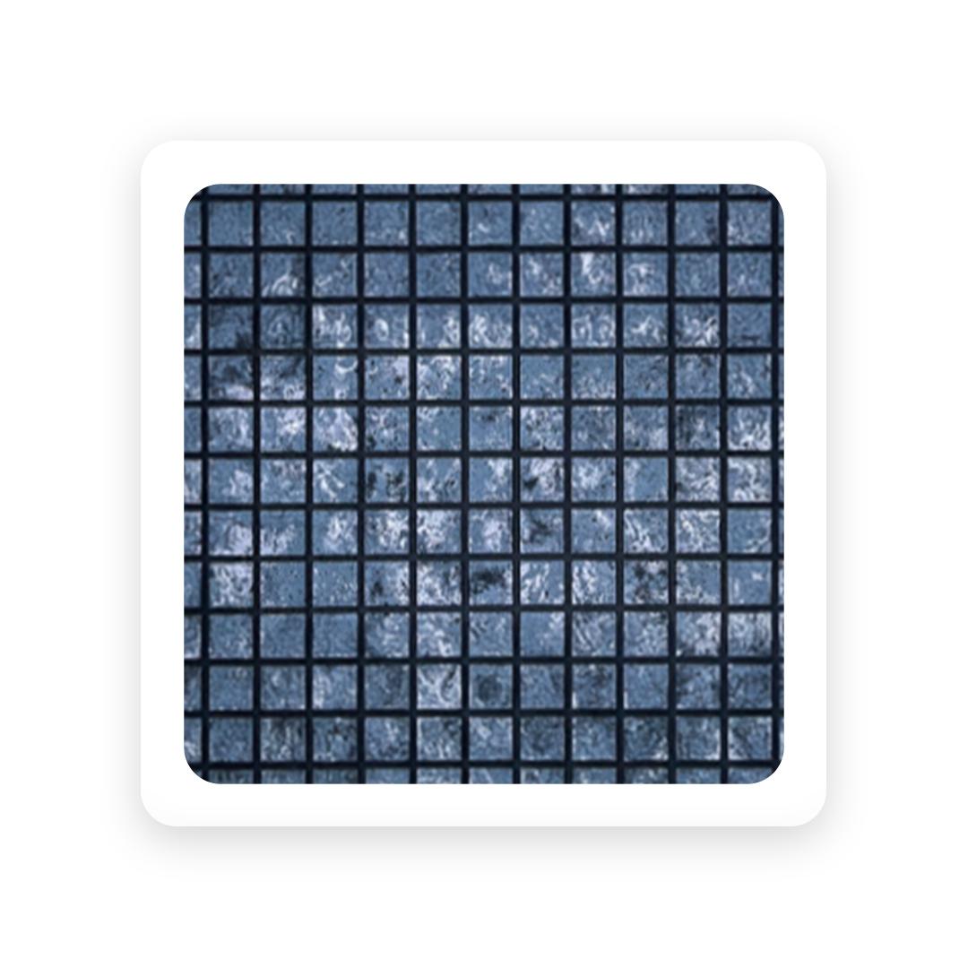 Matrix 1,65m x 25m black & silver
