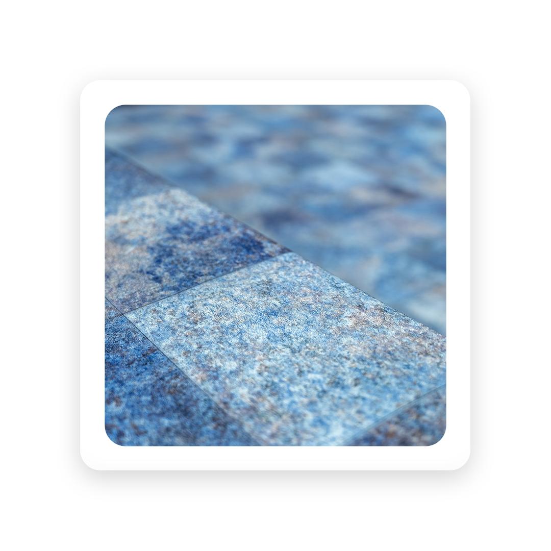 Stonetile 1,65m x 25m marine 15