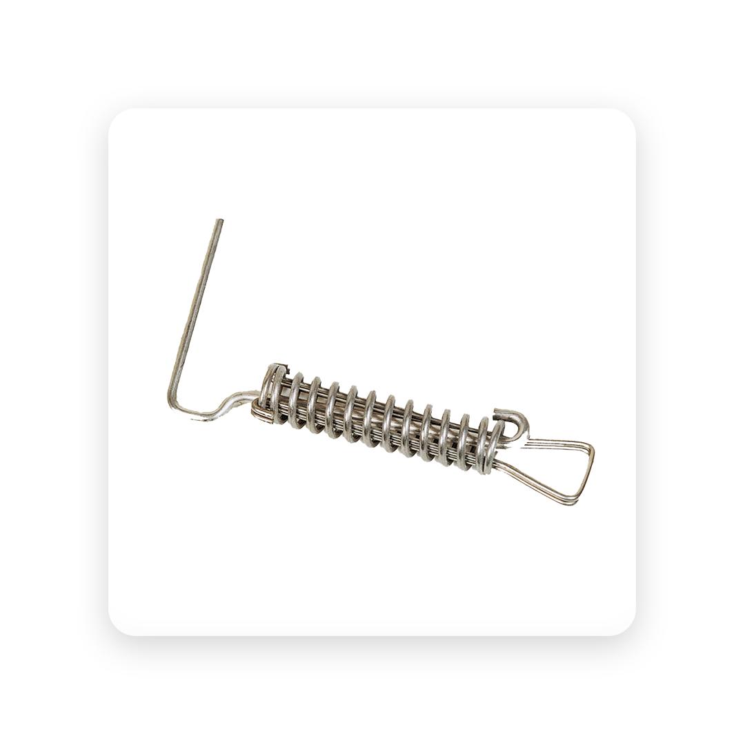 Piton inox avec ressort