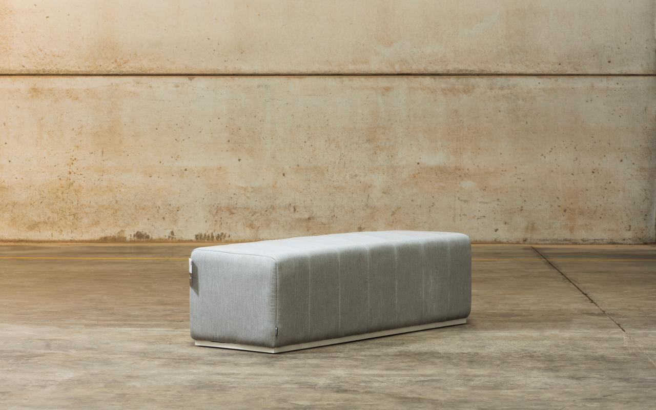 STAY BLOCKS POUF Flanelle