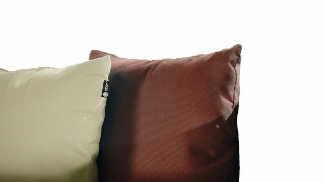 Coussin décoratif 45 x 45 cm Rust