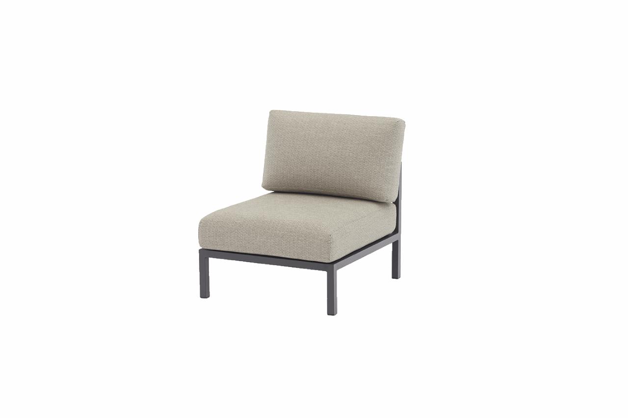 STAY MINIMALISTIC single lounge Charcoal/light grey