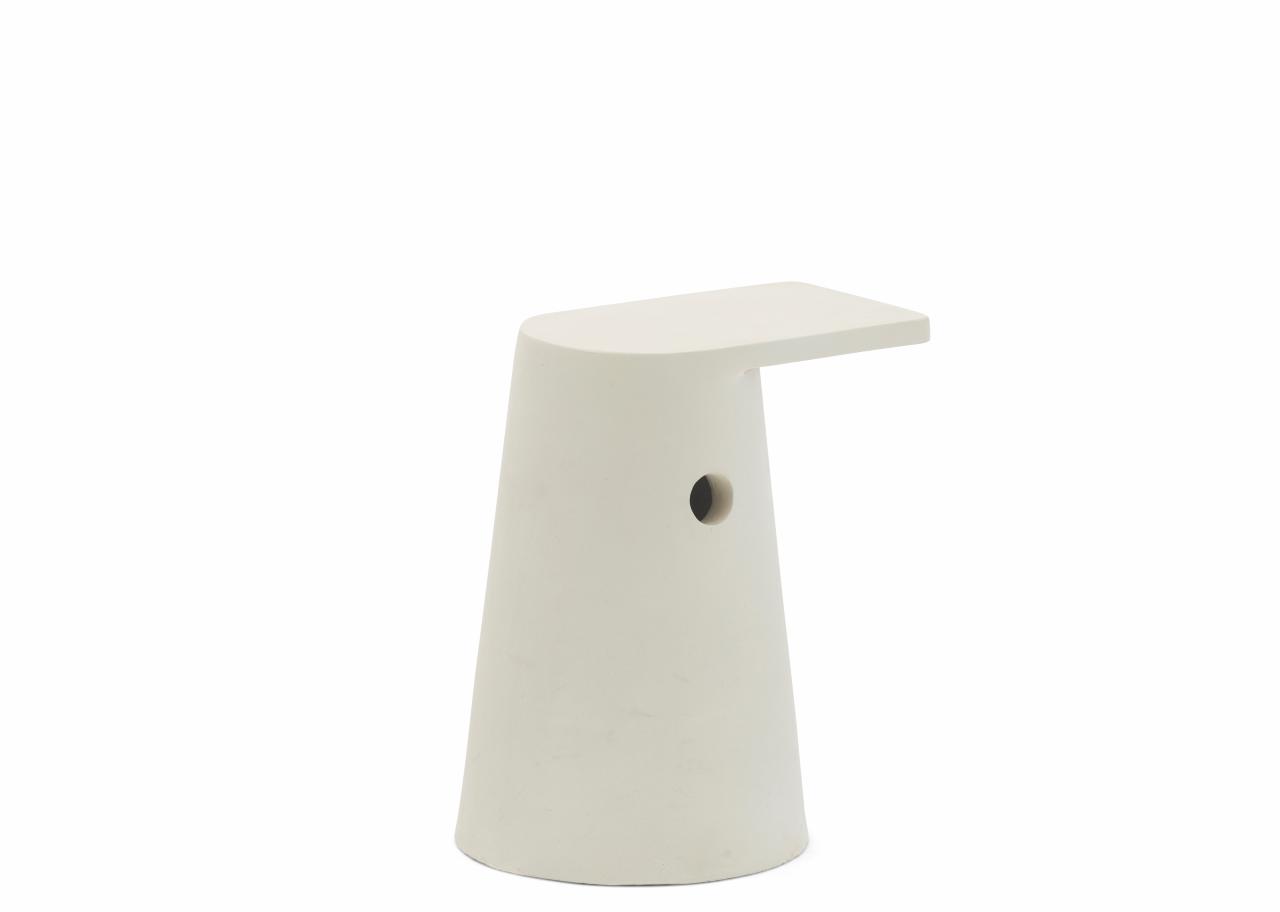 STAY ORGANIC side table dia 26 off white