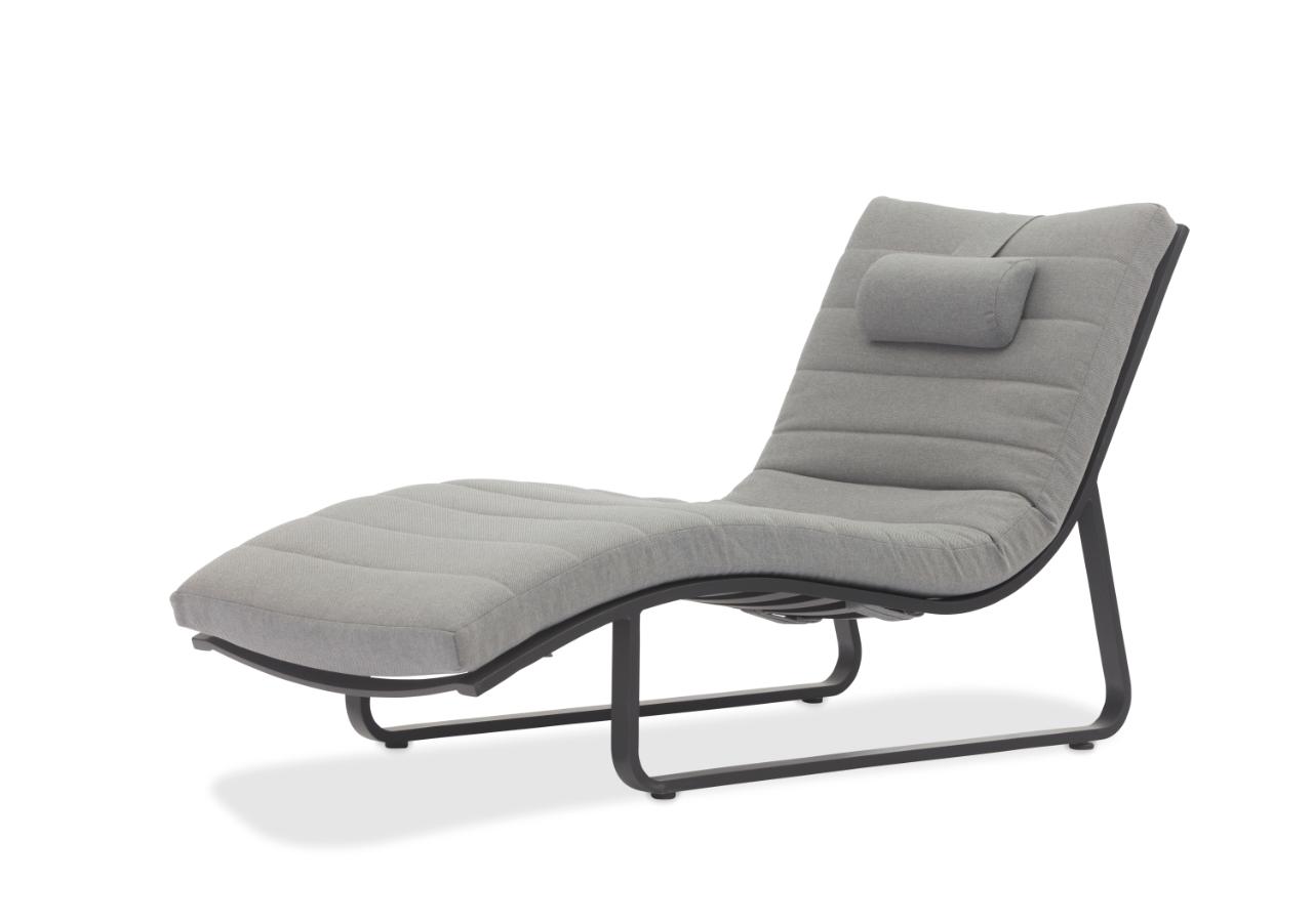 STAY CURVED Lounger Stone